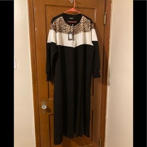 Womens plus size Abaya dress size 22